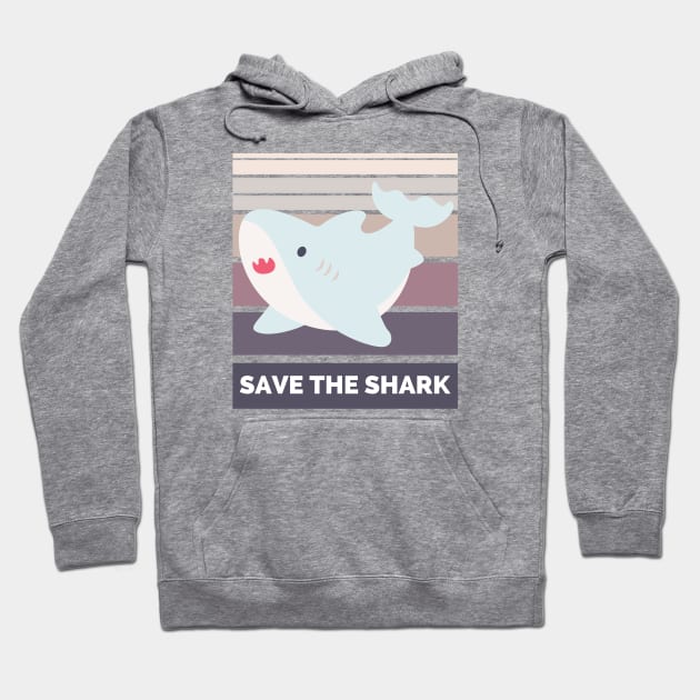 Save the shark. Hoodie by WhaleSharkShop